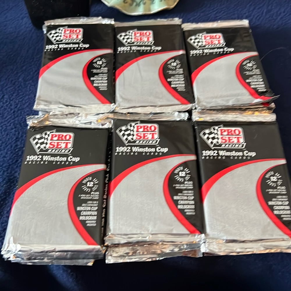 24 Pro Set Racing 1992 NASCAR Winston Cup packs